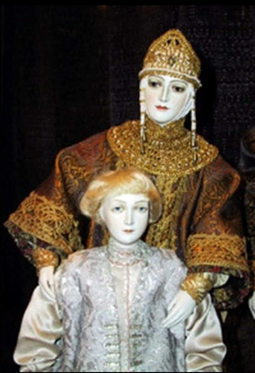 Мария Мономах с сыном Дмитрием Ивановичем, из интернета.