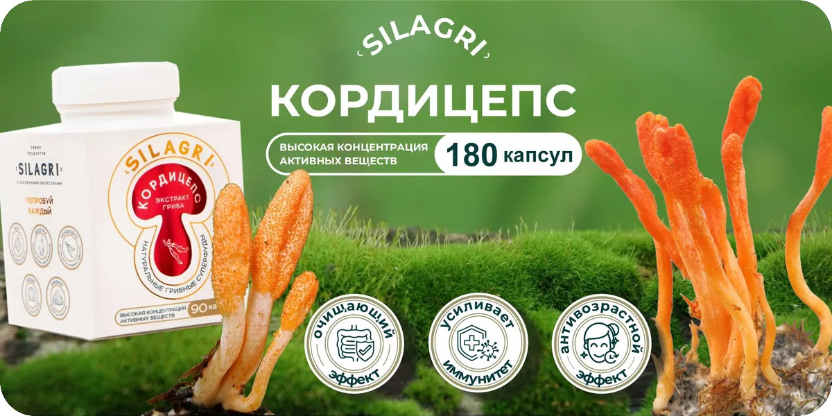 «Алтайский заготовитель» Кордицепс в капсулах