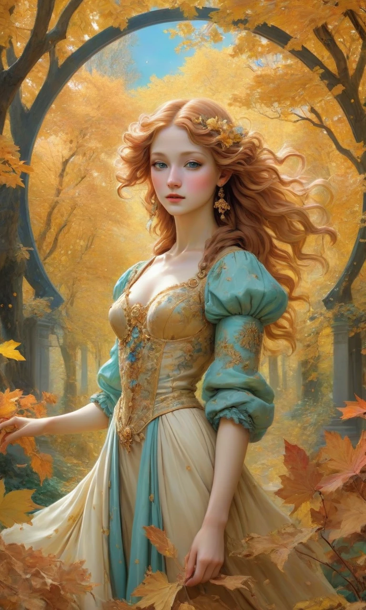 Девушка Осень. Листайте галерею

