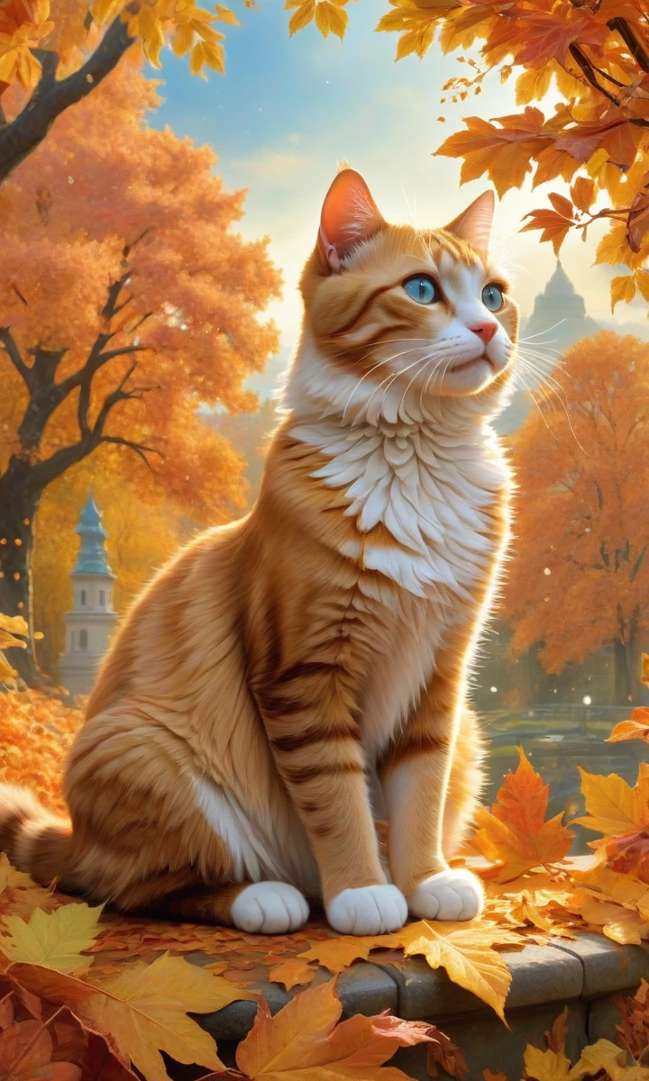 Котики осенние. Листайте галерею
