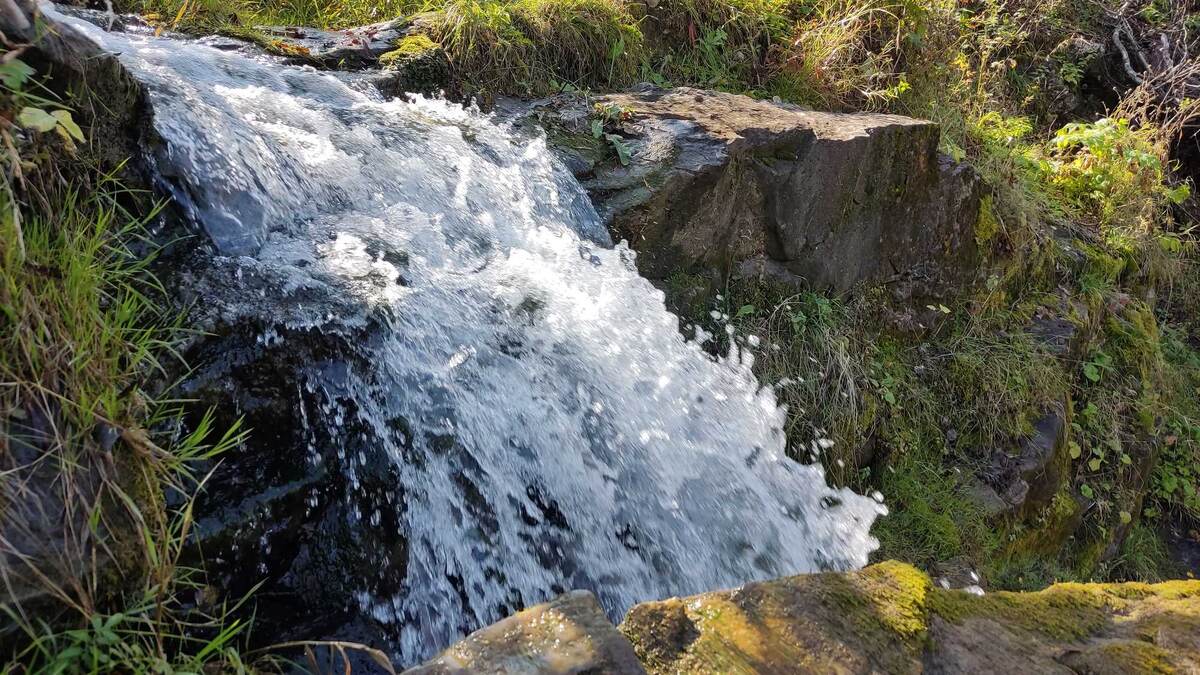 Верх водопада