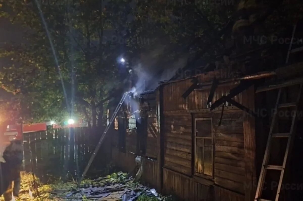    Мужчина получил ожоги на пожаре в брянском селе Овчинец