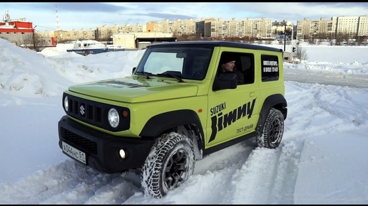 Маленький Гелик? Suzuki Jimny 2022.