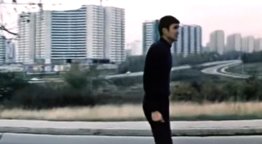 Кадр из фильма. Гостиница «Салют» (?)