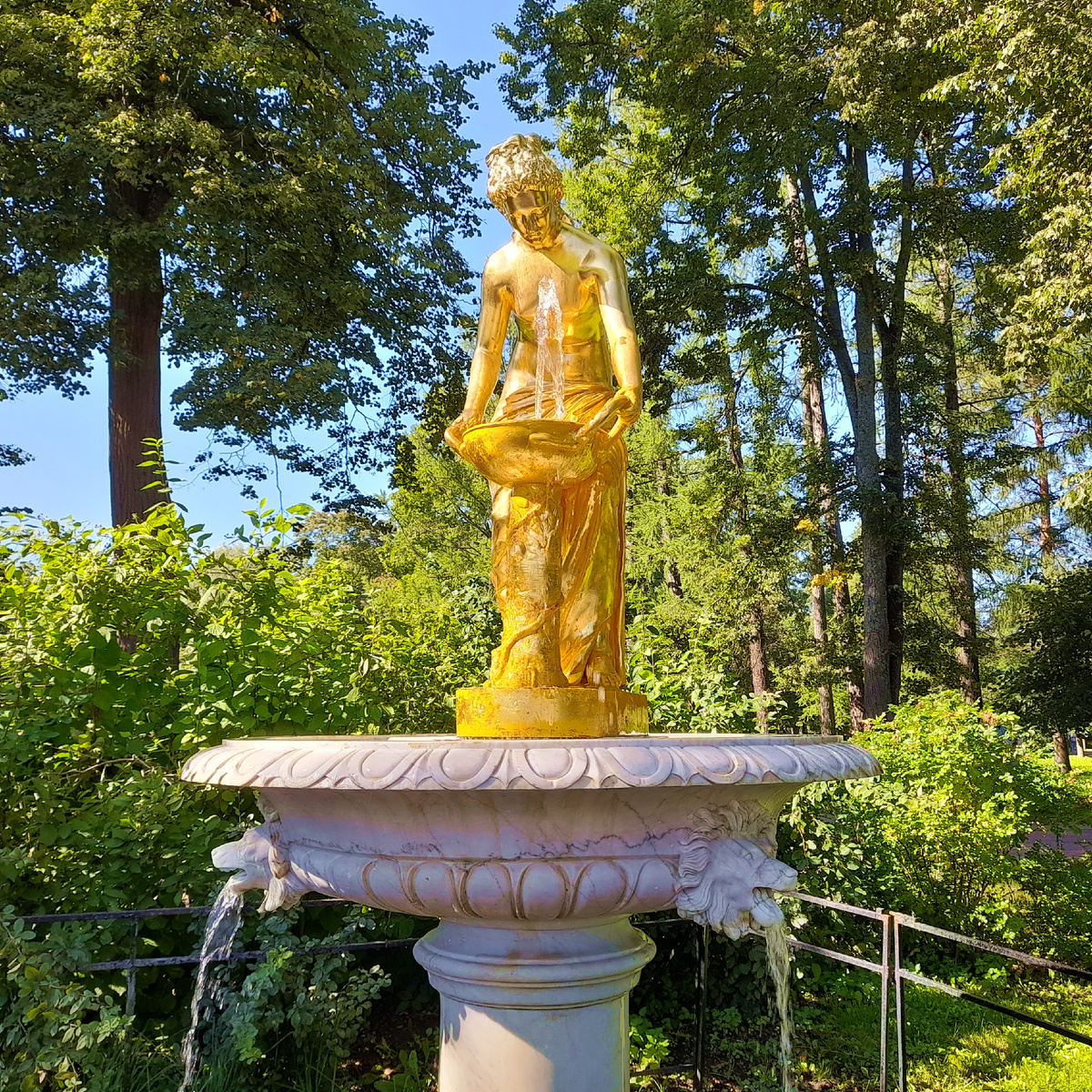 Петергоф. Фонтан "Данаида". Фото автора