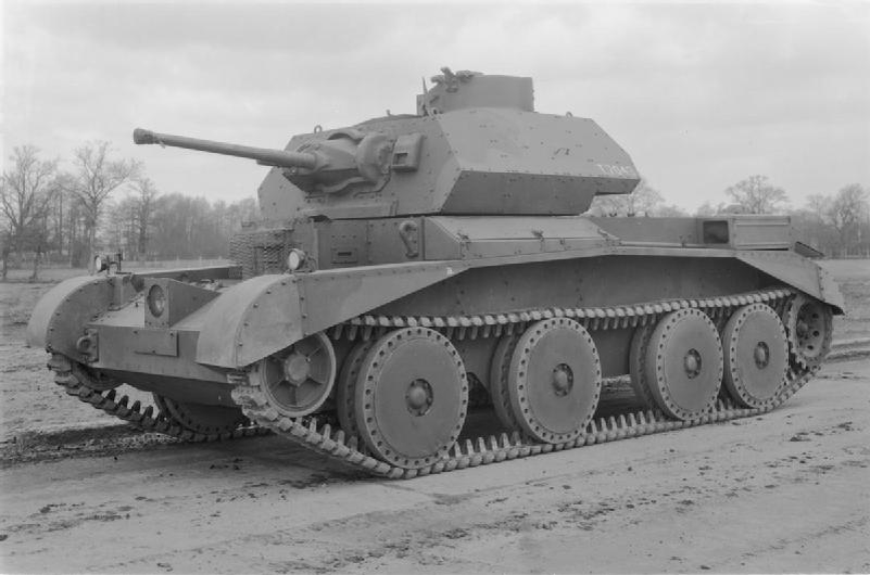 Cruiser Mk.IV собственной персоной. Фотография в свободном доступе.