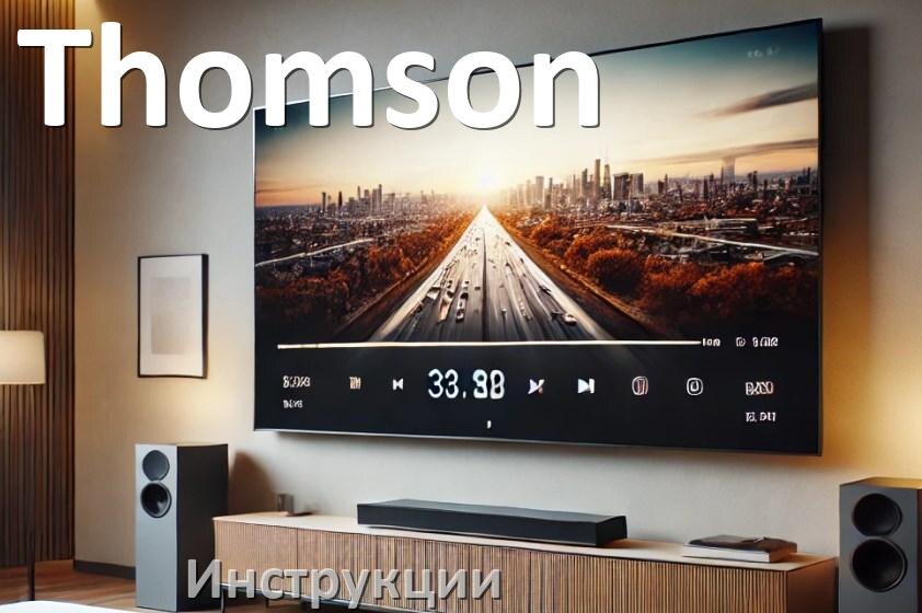 
Инструкции по эксплуатации на телевизоры Thomson руководства пользователя официальные на русском
