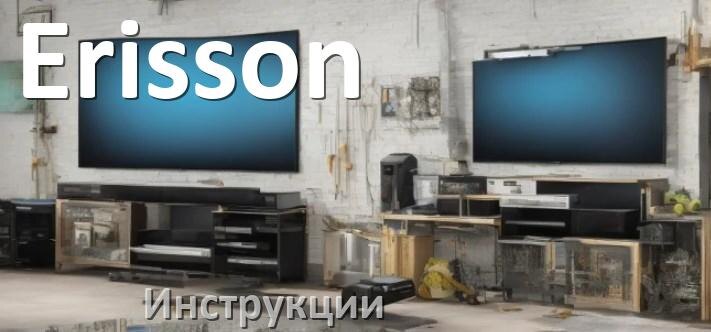 
Инструкции по эксплуатации на телевизоры Erisson руководства пользователя официальные на русском