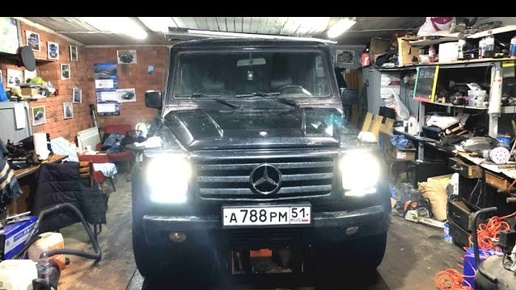 Состояние Mercedes G-Class за 500к. Лучше бы не заезжали в гараж. Киллер.