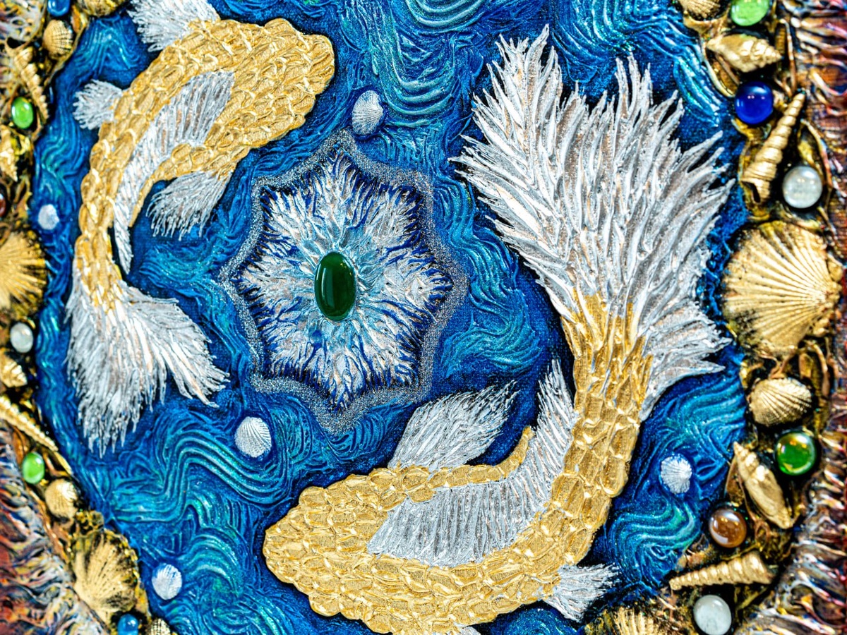 «СВЯЩЕННЫЕ РЫБЫ ТАЙ, РОЗОВЫЙ КВАРЦ»