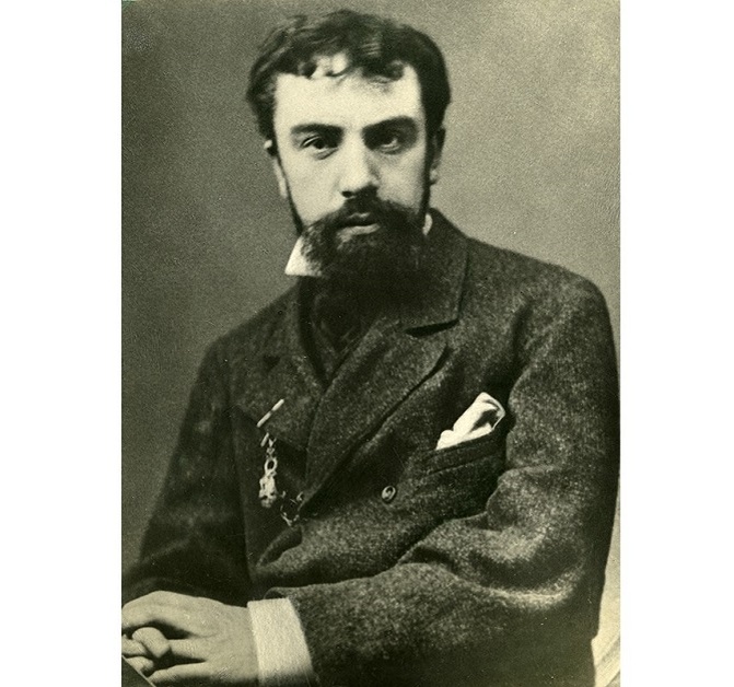Василий Дмитриевич Поленов, начало 1870-х годов. Фотография из архива Третьяковской галереи