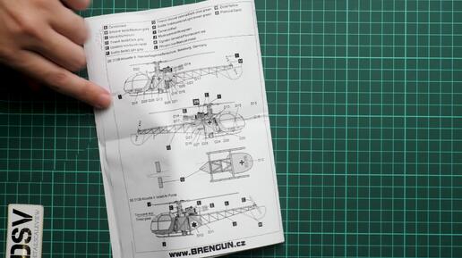 Brengun 1/72 SA 318C Alouette II (BRS72024) Тихий Обзор