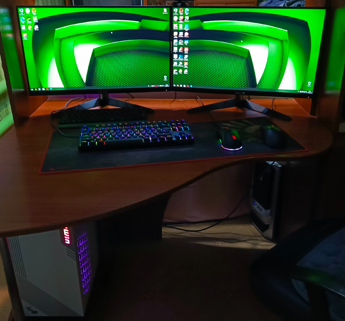 Моё рабочее место.