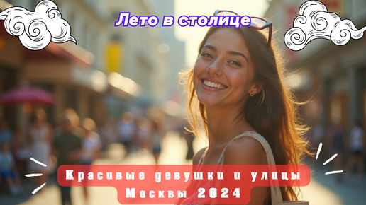 Descargar video: Лето в столице: Красивые девушки и улицы Москвы 2024