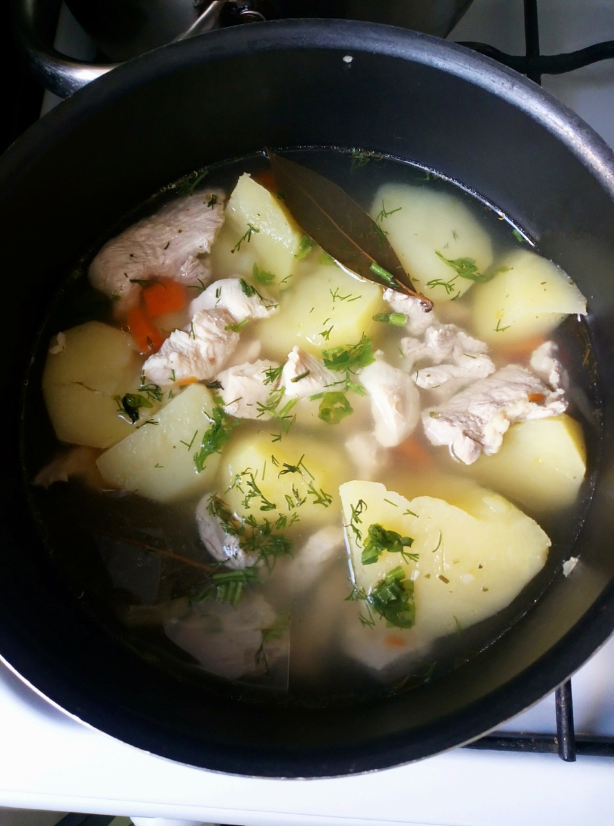 Фото мое.. Вроде и первое, и второе.. и компот))