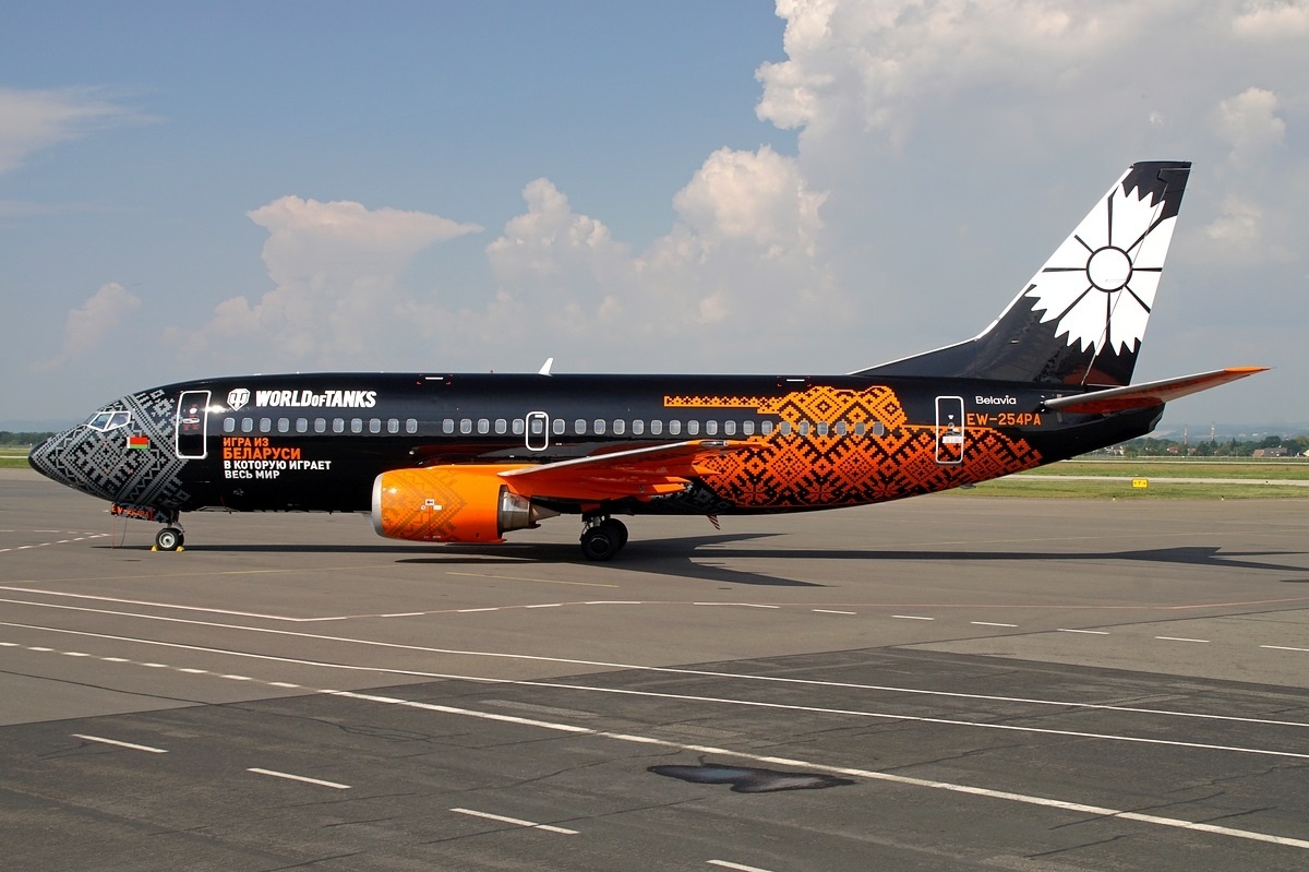 Ливрея World of Tanks на Boeing 737-300