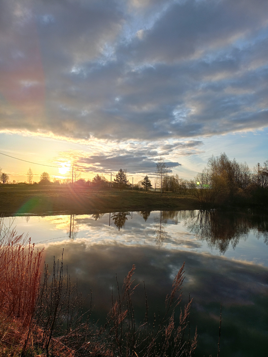 Картинка автора. Рассвет. 
