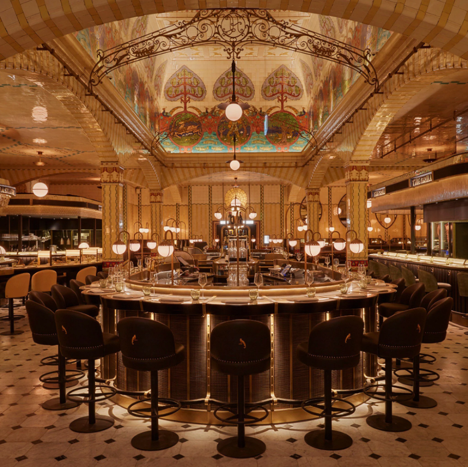 Интерьерное освещение Harrods Dining Hall