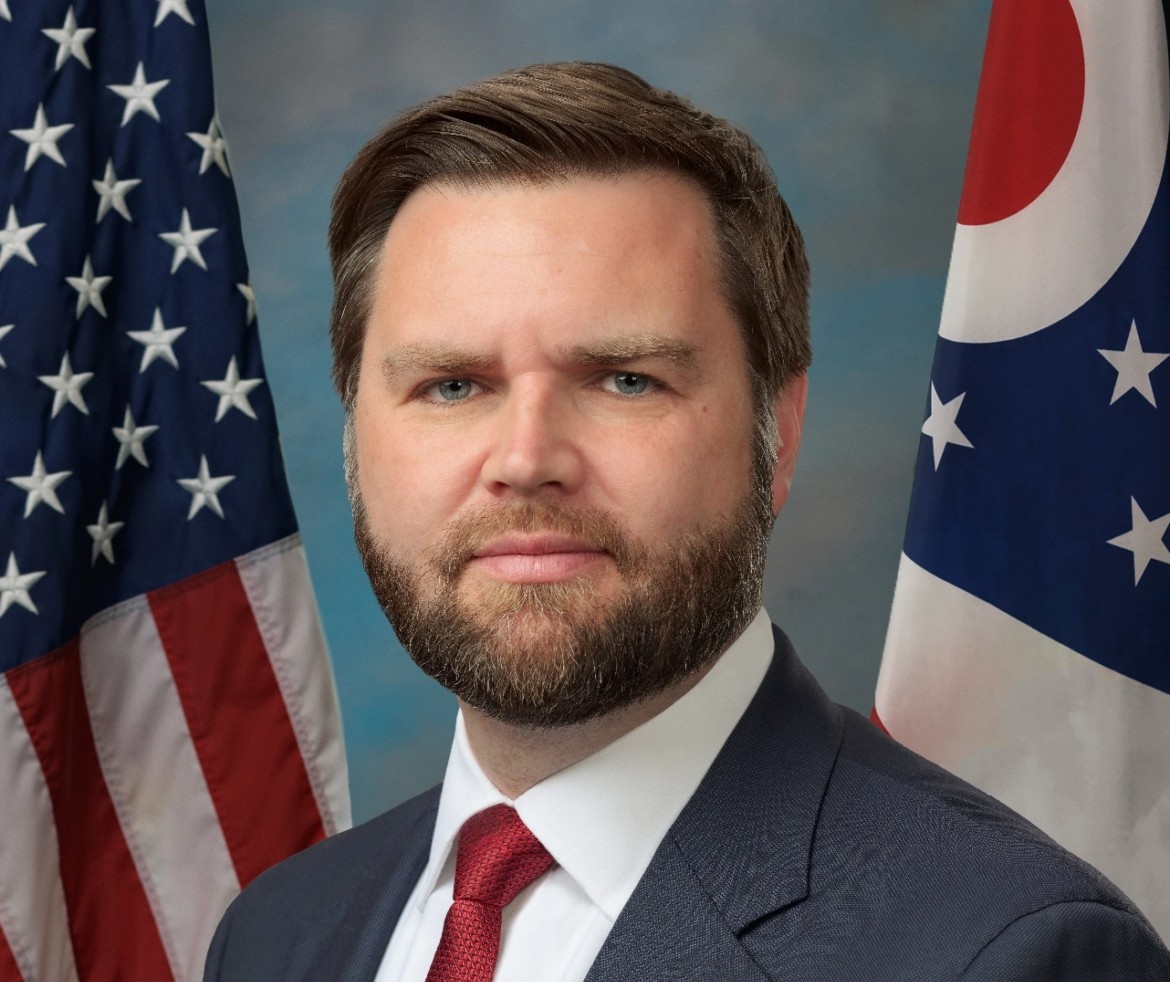 Сенатор Джей Ди Вэнс, кандидат в вице-президенты США от Республиканской партии