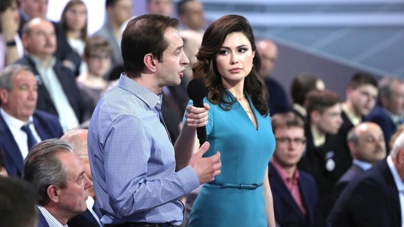     Константин Хабенский во время «Прямой линии с Владимиром Путиным». kremlin.ru