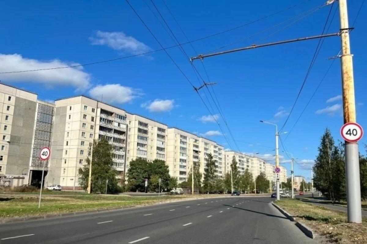    Скорость движения транспорта ограничили на аварийной улице Петрозаводска