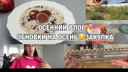 ПРЕКРАСНЫЙ ОСЕННИЙ ВЛОГ!! ОБНОВКИ НА ОСЕНЬ! ЗАКУПКА ПРОДУКТОВ! Будни Мамы Влог