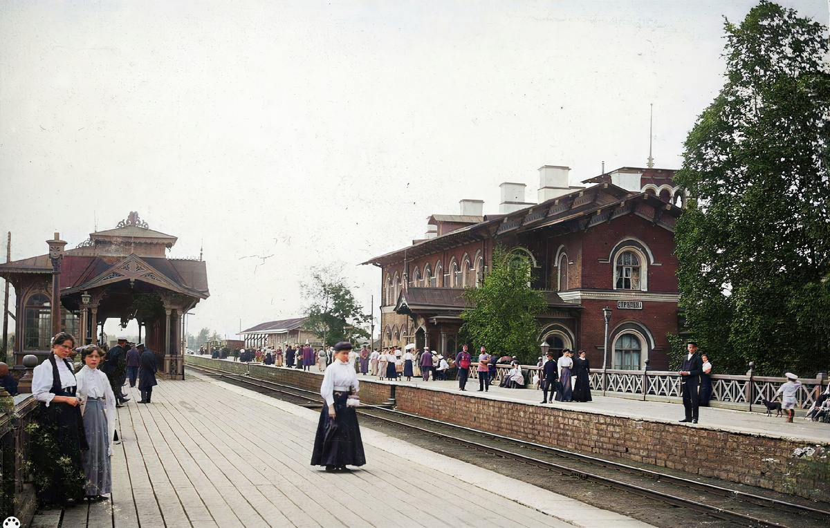 Станция Стрельна