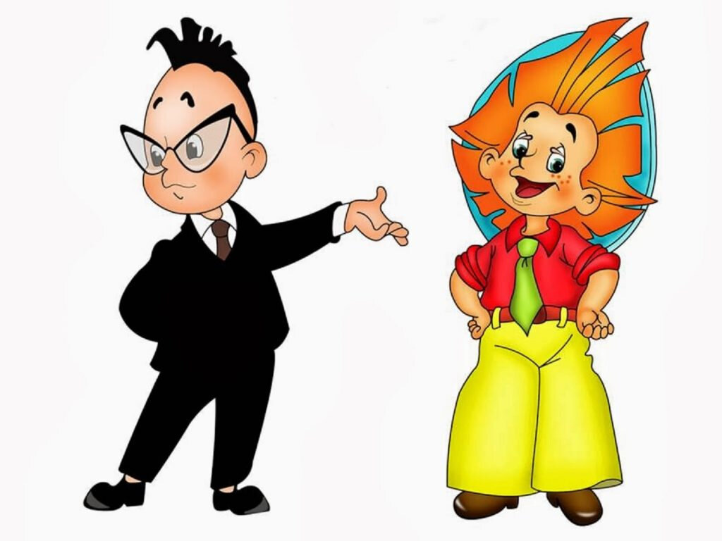 Знайка зазнайка родитель поучает Незнайку. Узнаете себя?