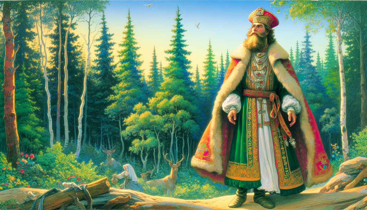 «Хозяин земли русской». Авторский промтинг.