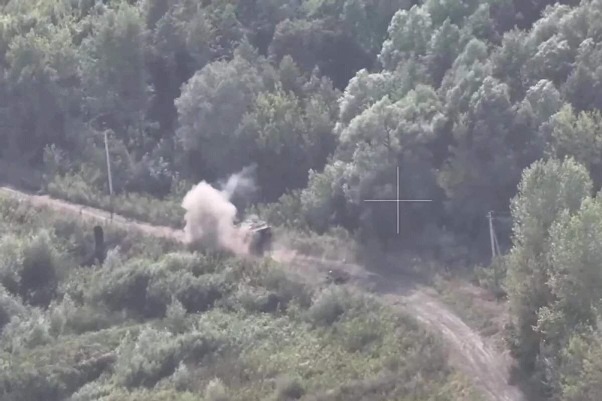    Отражены три попытки ВСУ прорваться через границу РФ на Курском направлении