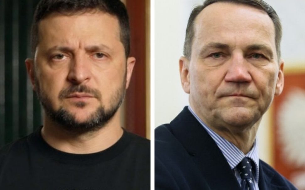    Зеленский и Сикорский поссорились из-за Крыма.