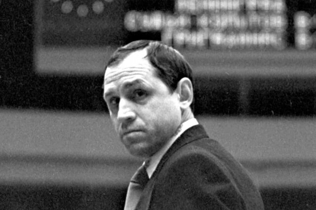    Главного тренер сборной СССР по баскетболу Владимир Кондрашин. Фото: public domain