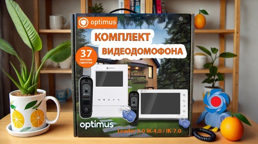 Комплект домофонии OPTIMUS - тестирование