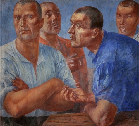 Петров-Водкин. Рабочие. 1926.