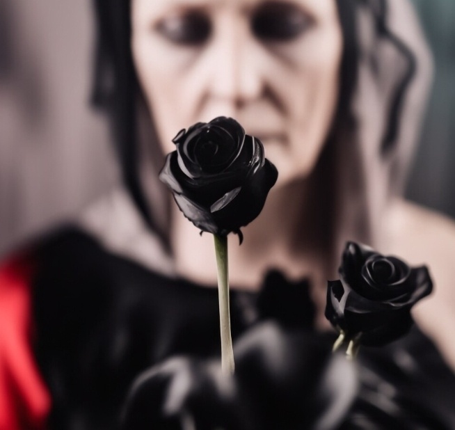 Она умела жить на грани, Но надломилась эта грань. 