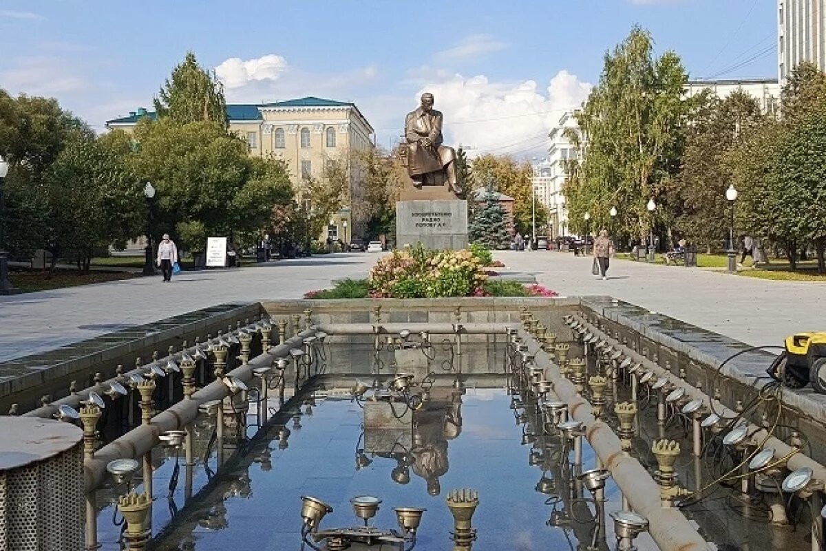    В Екатеринбурге законсервировали фонтан в сквере Попова