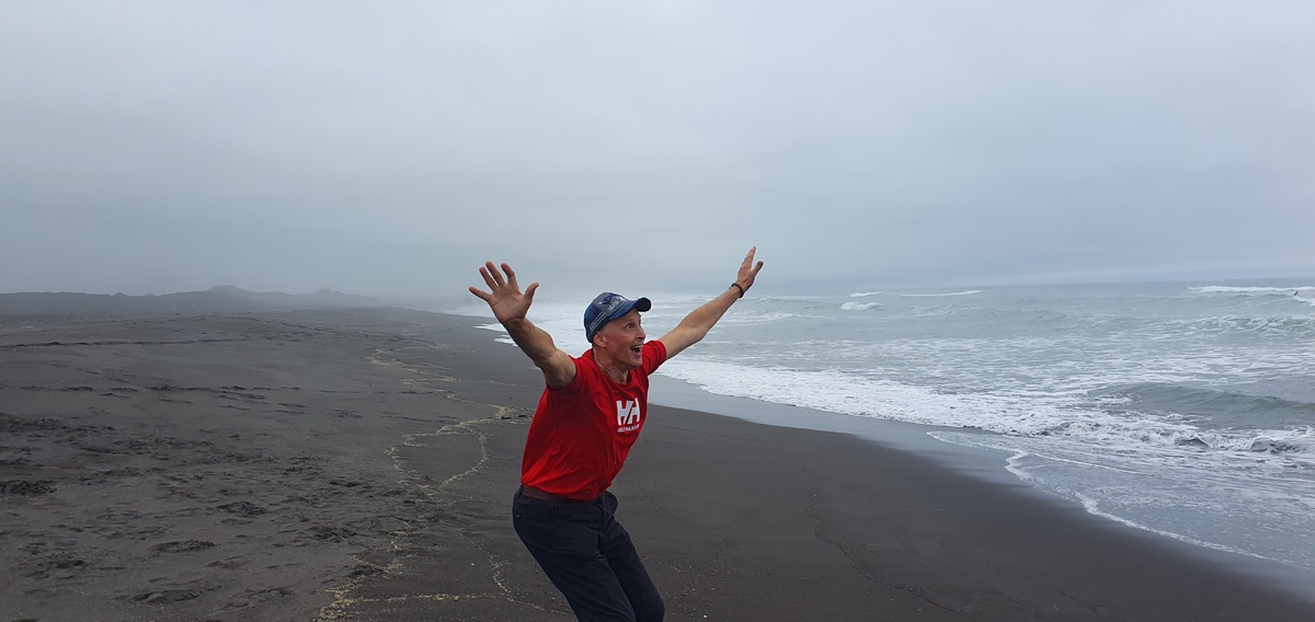 Тихий океан. Халактырский пляж - первое впечатление
