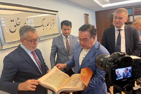 Визит делегации ЦИЦ в ISAM. Фото пресс-службы WOSCU