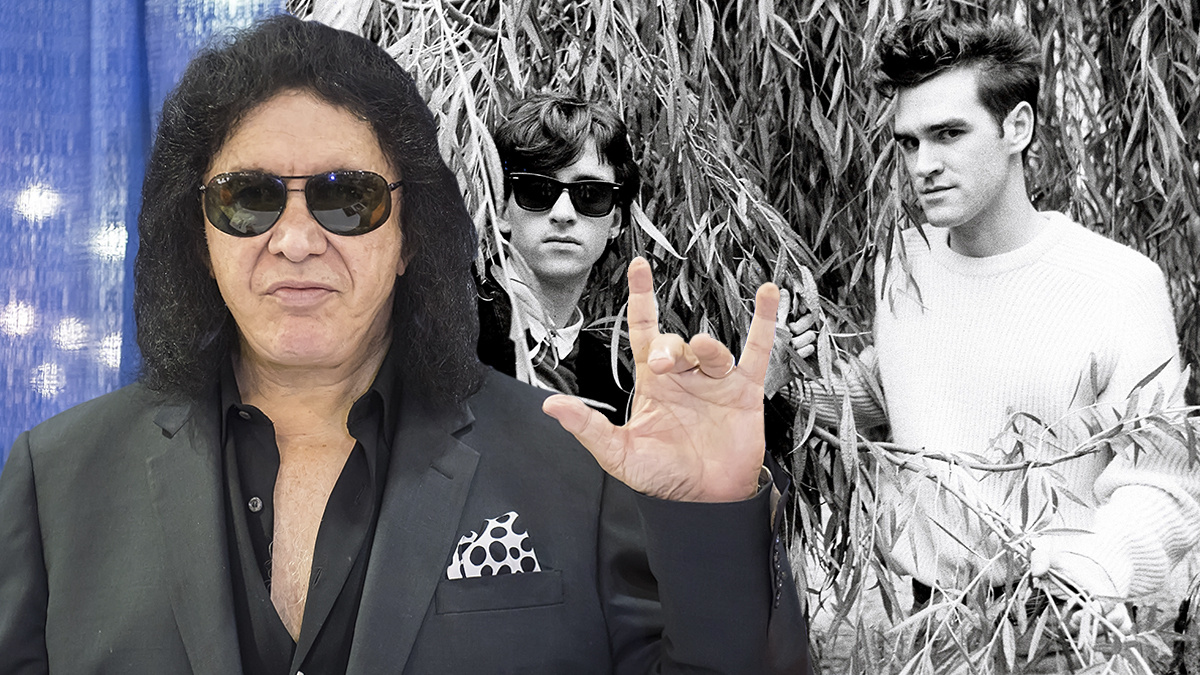 Джин Симмонс, Джонни Марр и Моррисси © Gilbert Carrasquillo/Getty Images, Clare Muller/Getty Images