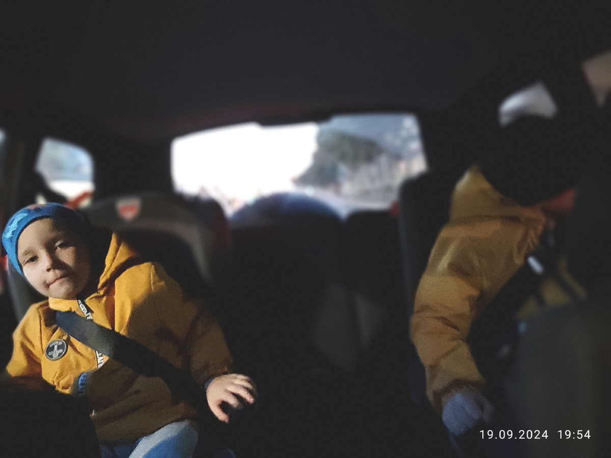 Вадим и Паша едут к бабушке