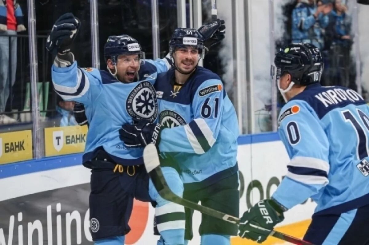    ХК «Сибирь» одержала четвертую победу подряд, одолев команду из Китая