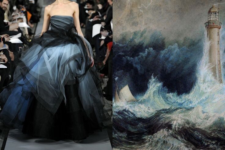 Вот как может выглядеть вечерний образ, вдохновленный высокой модой