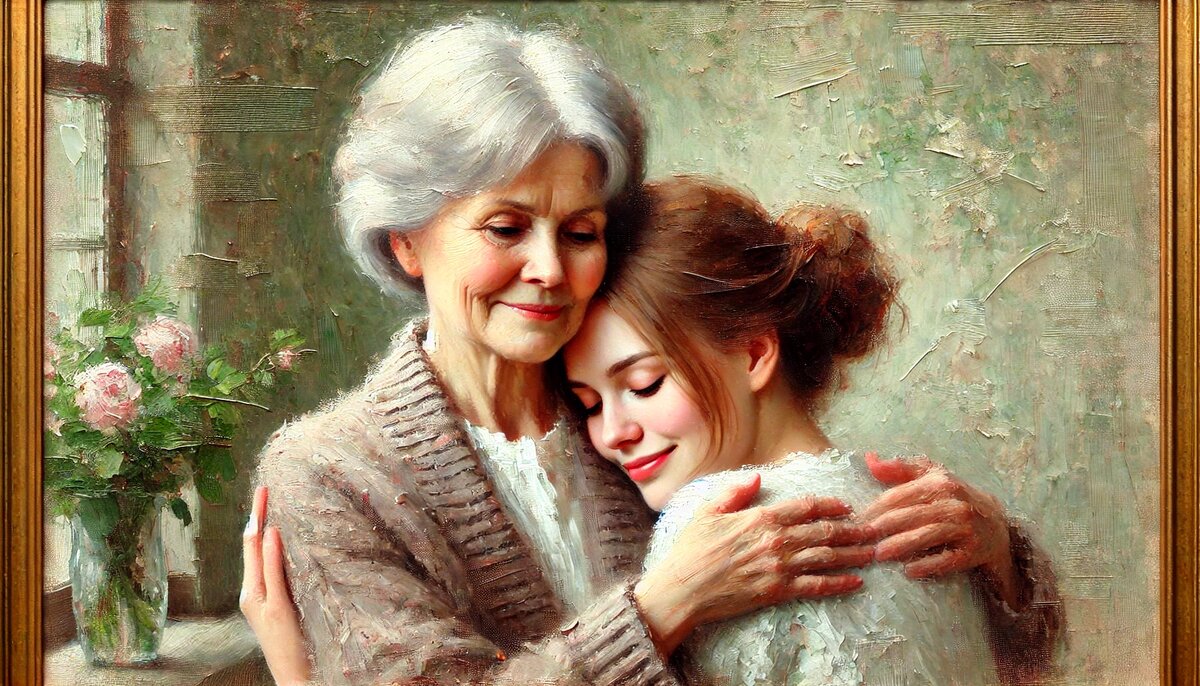 Людмила Сергеевна почувствовала, как к глазам подступают слёзы. Женщина часто заморгала, пытаясь их сдержать, и обняла невестку.