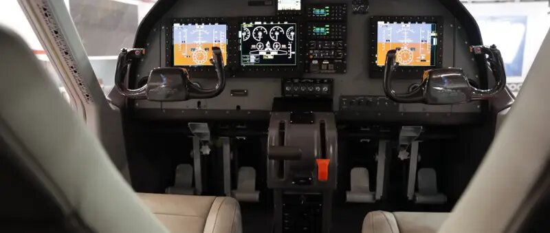 кабина самолета "Байкал"