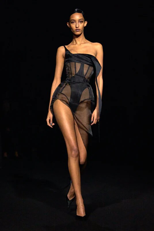Коллекция Mugler осень зима 2024-2025 - сила, драма и дерзость