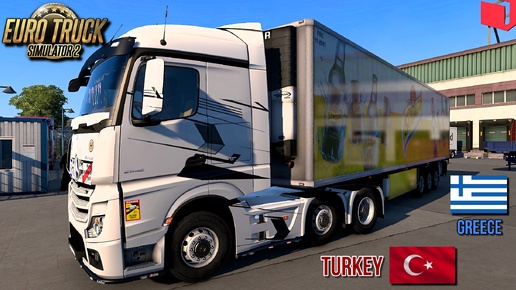 Mercedes Actros MP4 OM470 sound mod для Euro Truck Simulator 2.