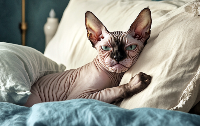 Кошка перестала спать с вами? Вот что может быть не так / Изображение: AlphaPet