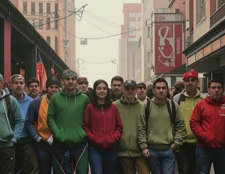 Так массовое трудоустройство видит ИИ одной известной большой языковой модели (LLM).