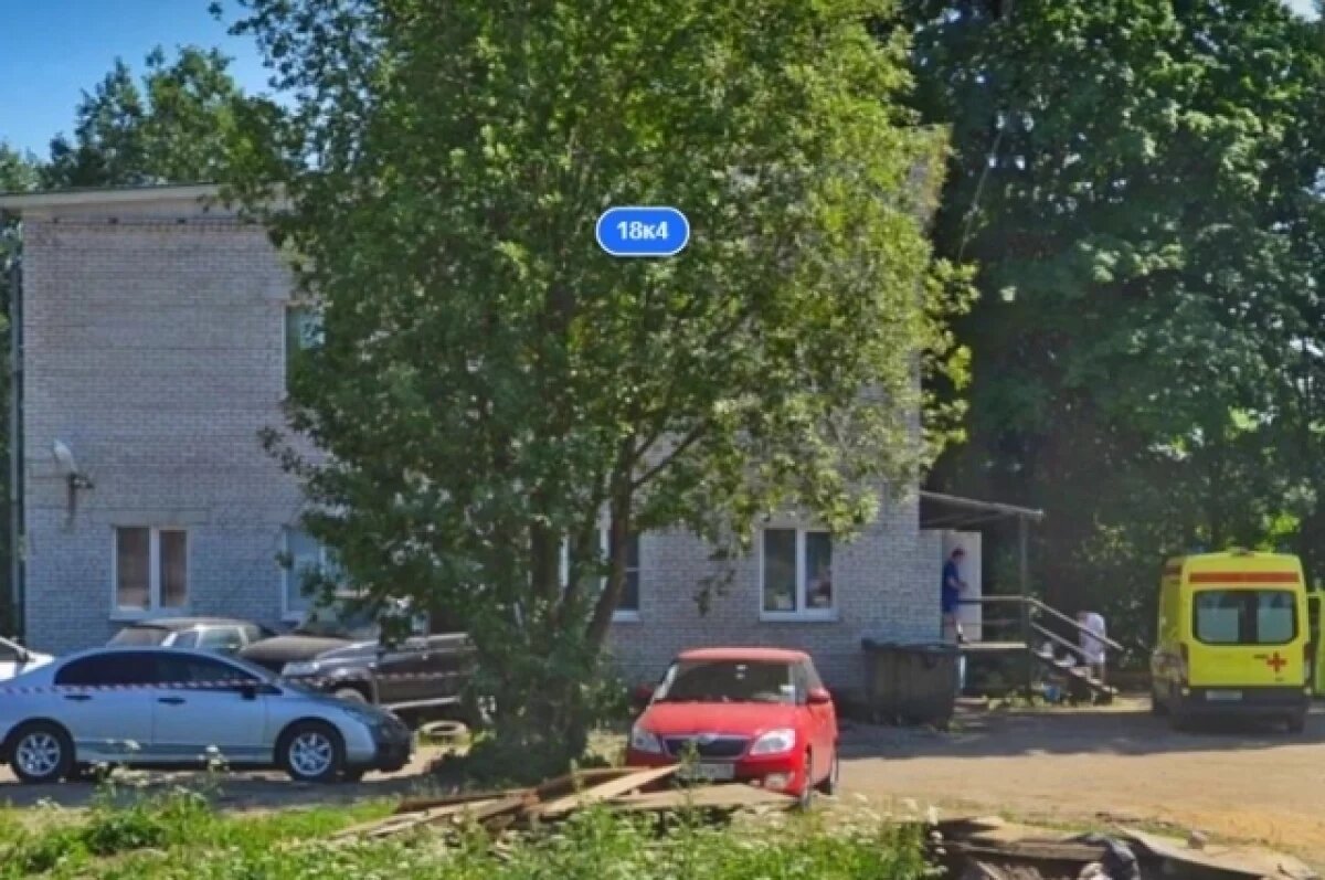    Морг рядом с Токсовской больницей.