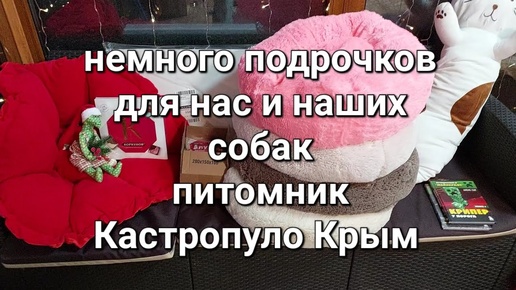 подарки для нас и наших любимых собак питомник Кастропуло Крым